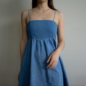 Denim dress